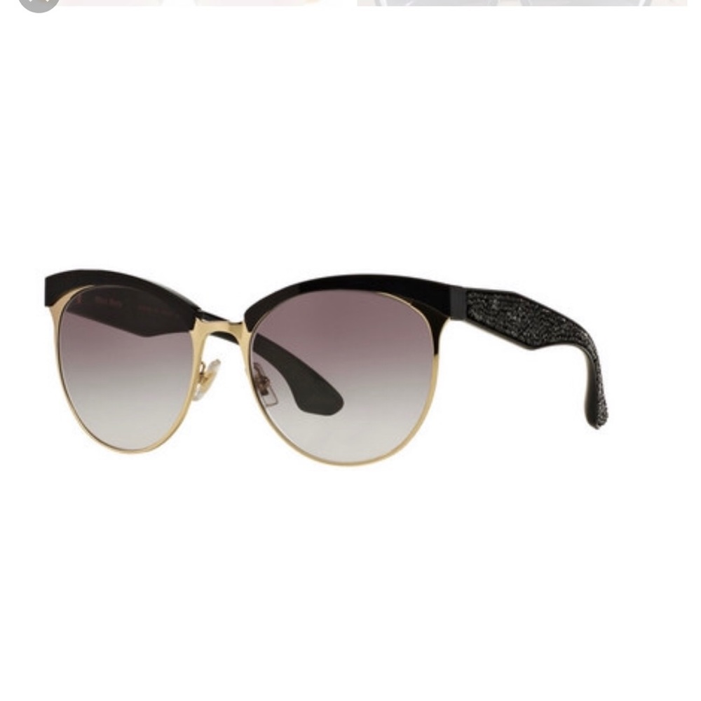 Miu miu stardust sunglasses w/ Swarovski crystals